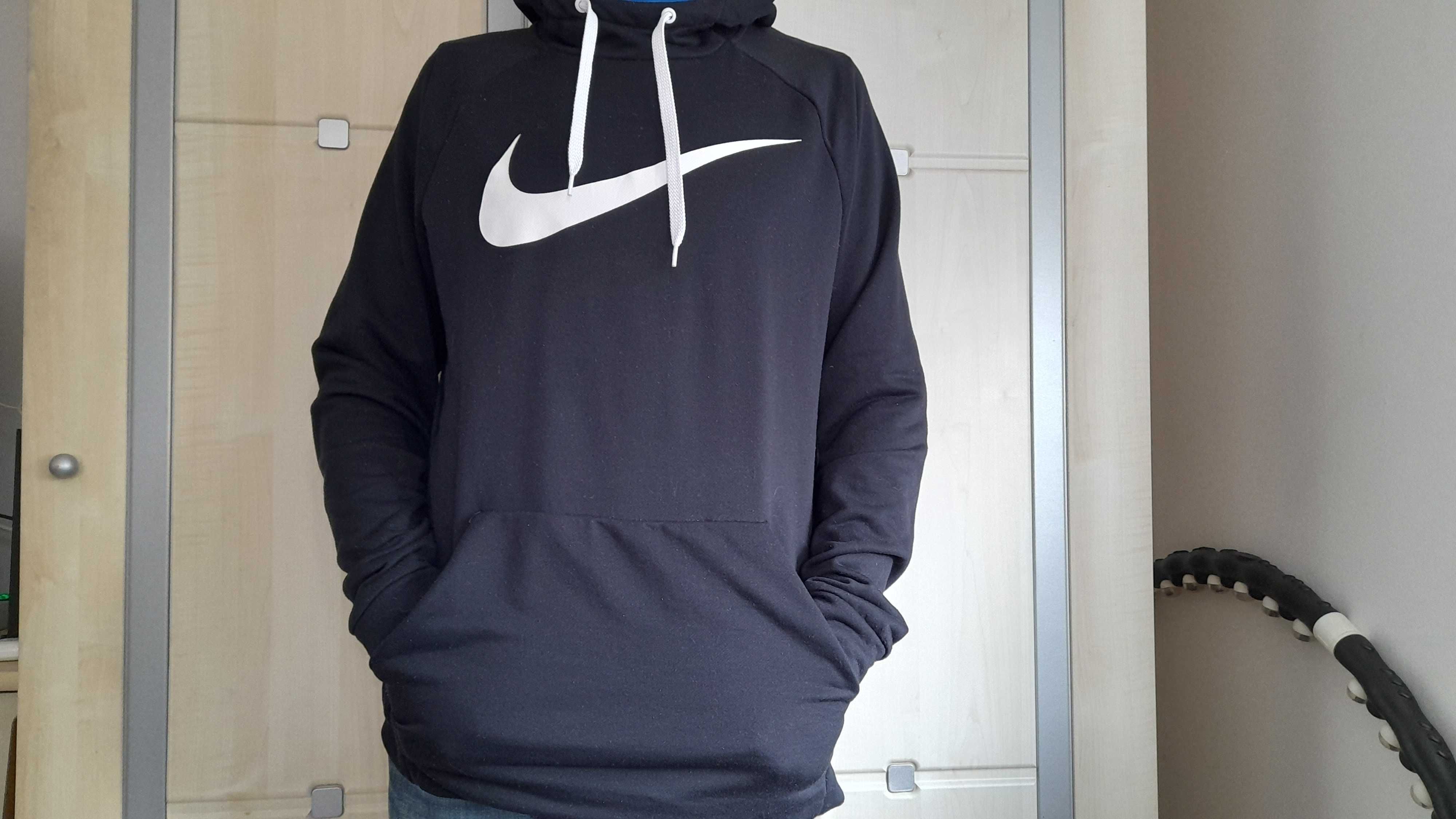 Bluza Nike Big Central Swoosh Hoodie dri-fit r. L