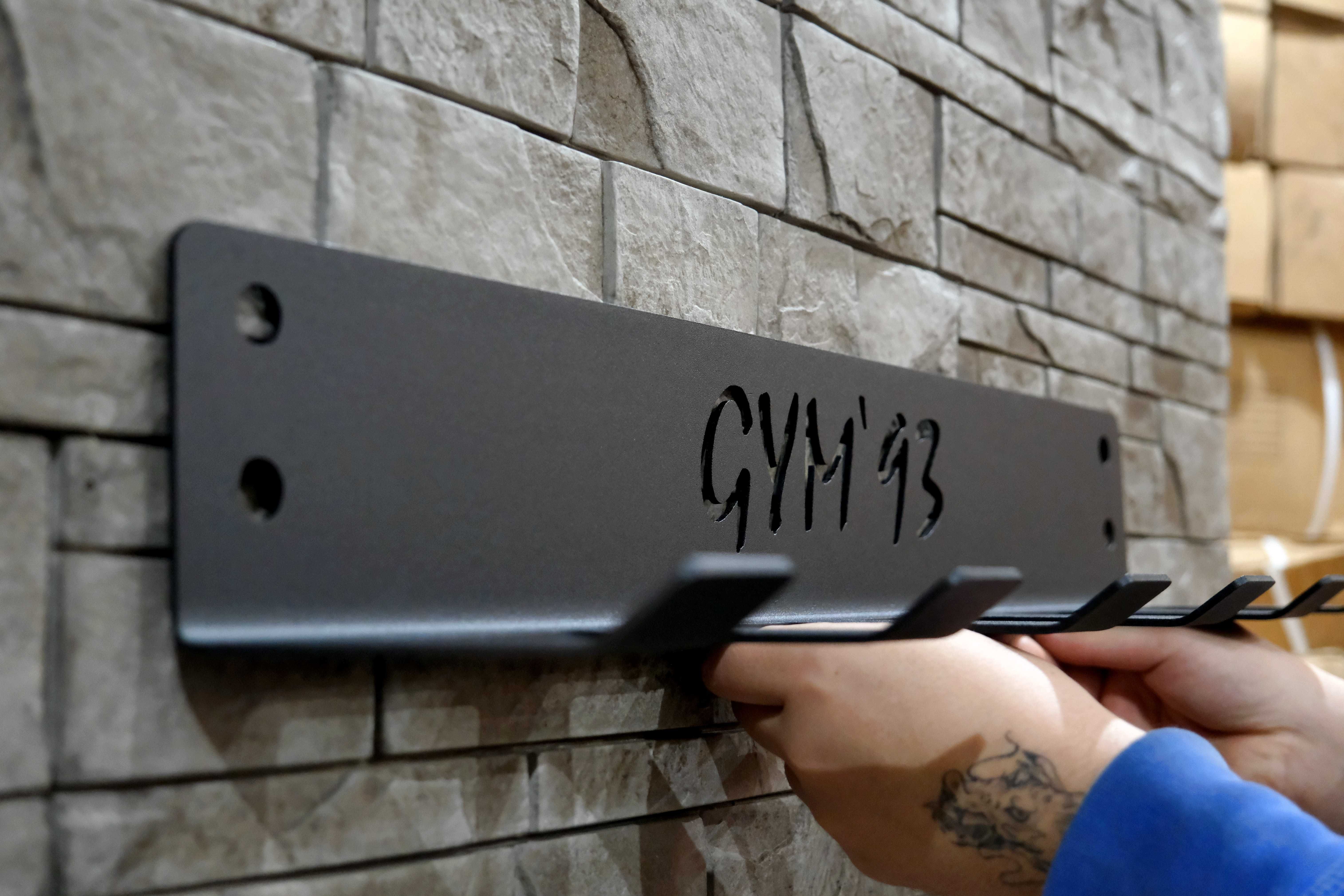 Wall mounted Jump rope rack Uchwyt ścienny na 6 skakanek
