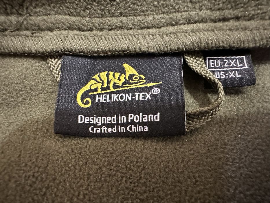 Флісова кофта helikon patriot-flecktarn БЕЗ ТОРГУ