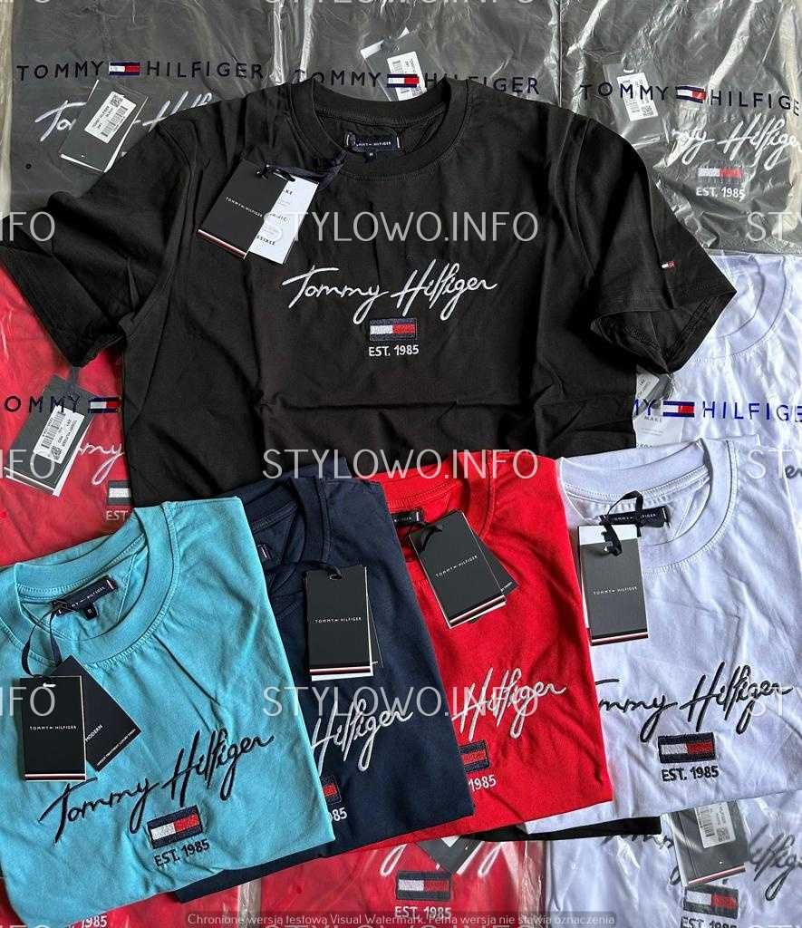 Koszulki shirt męskie koszulka męska hugo tommy th Premium OUTLET