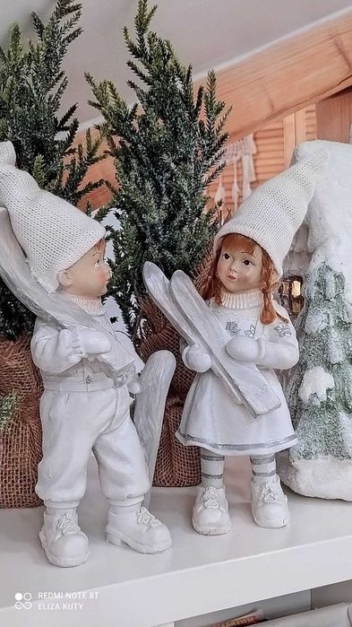 Home&you nowy duży domek z piernika  figurka led Julestue