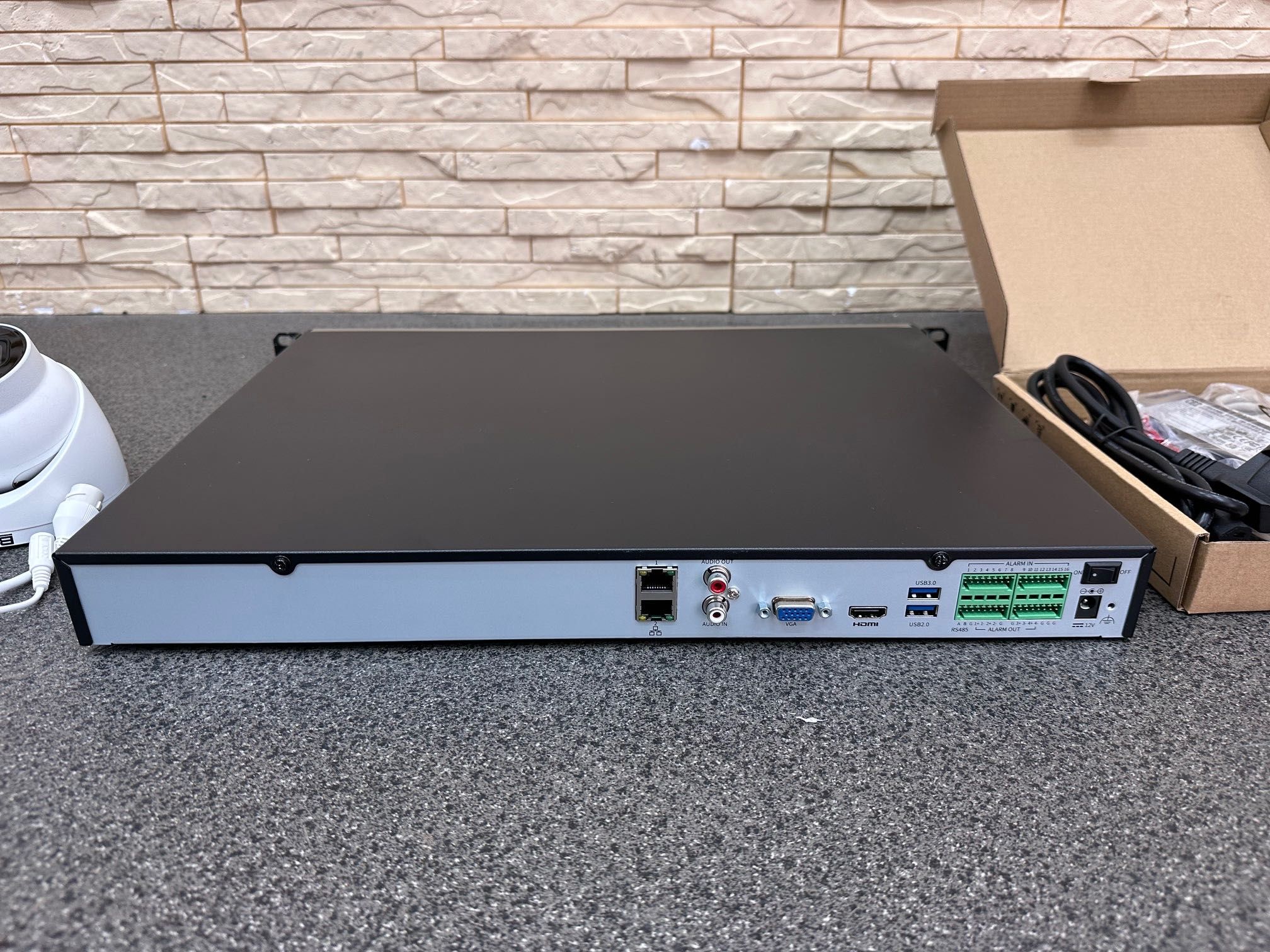Rejestrator BCS-P-NVR1604-A-4K + 2 Kamery BCS-L- EIP28FSR5-AI1 Zestaw