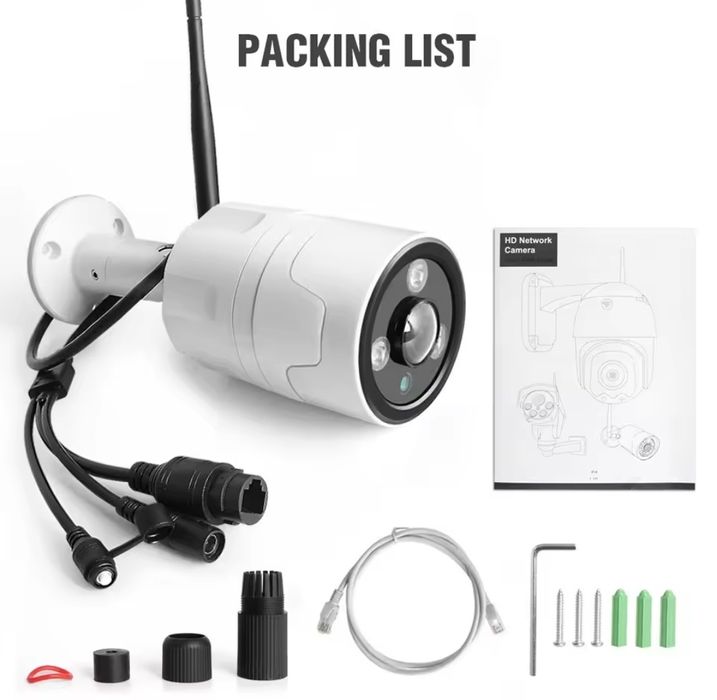 Уличные камеры видеонаблюдения водонепроницаемые климатоустойчивые 5мп