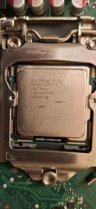 Материнка FUJITSU + CPU i5 750