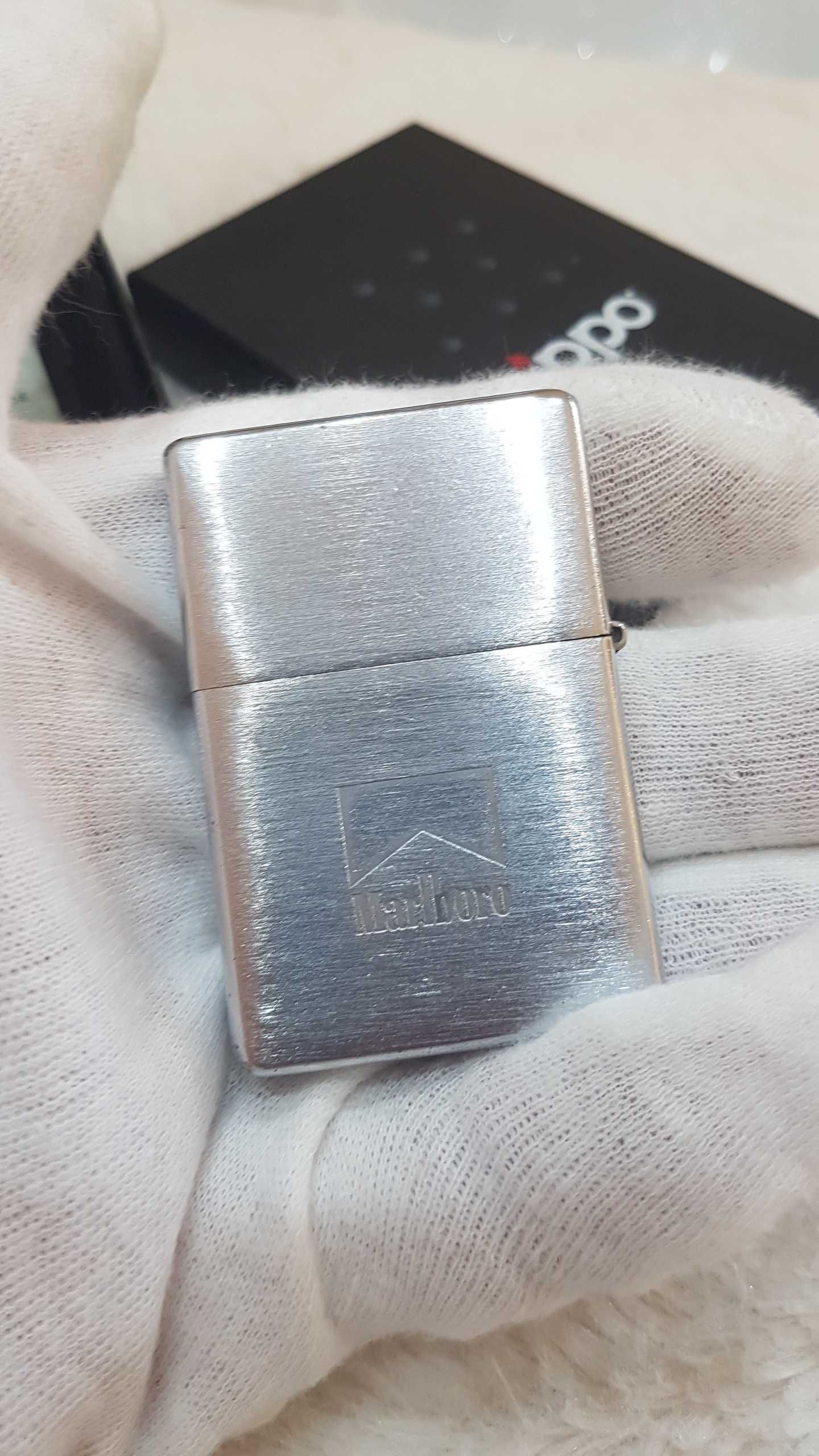 Zapalniczka Zippo Marlboro Cztery rogi E 02 Replica 1937