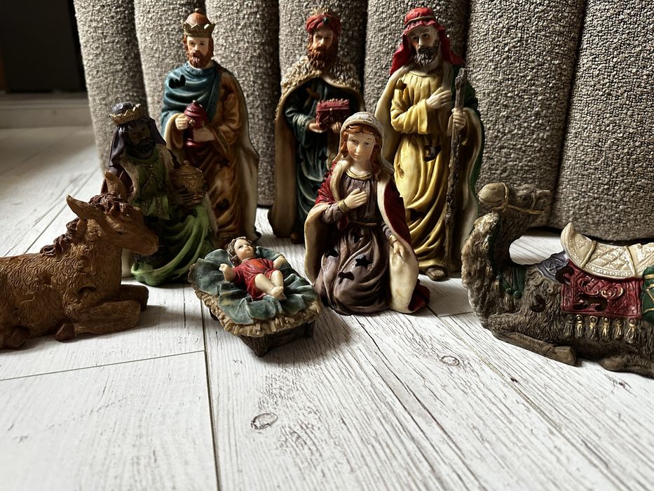 Stajenka bożonarodzeniowa figurki