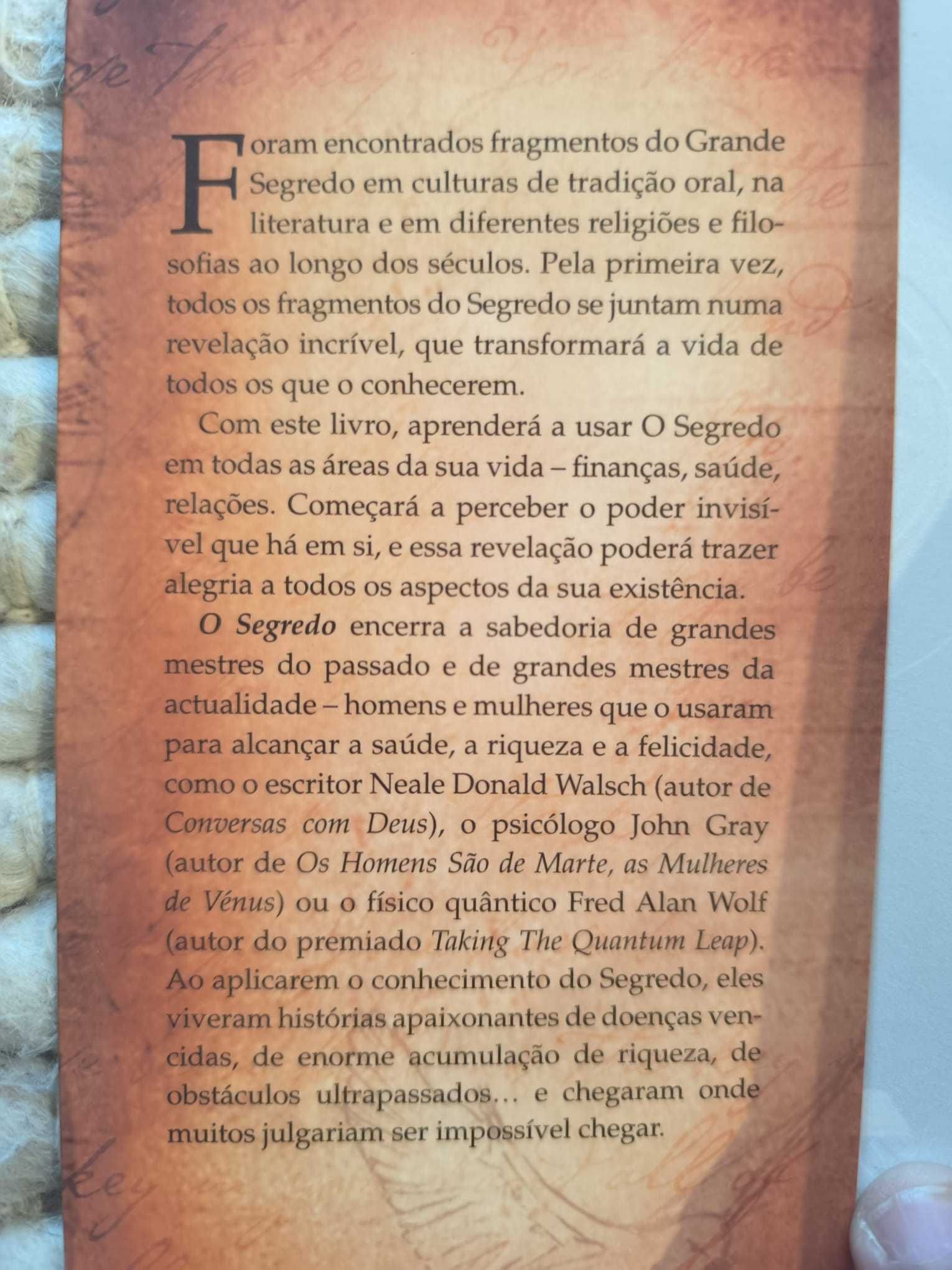 Livro "The Secret - O Segredo" de Rhonda Byrne