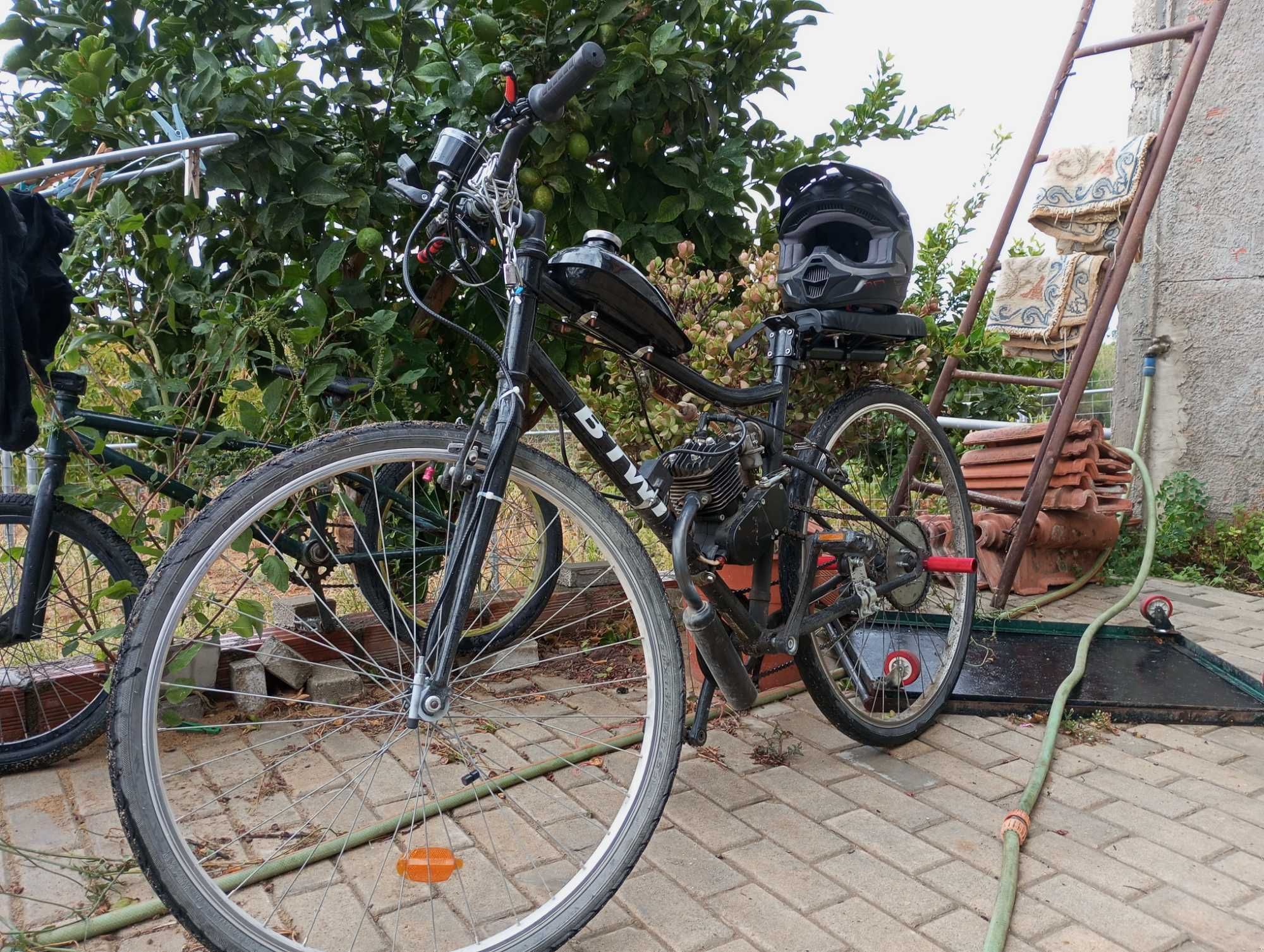 Bicicleta a motor 80cc