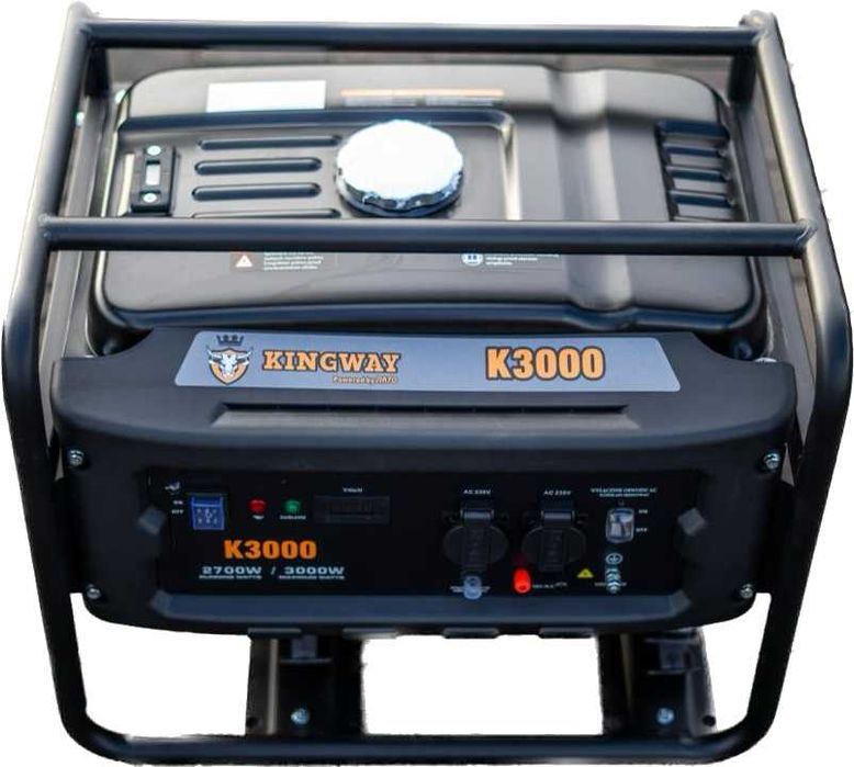 AGREGAT Prądotwórczy PRĄDU 7,0kM K3000 3KW Benzyna 3000W 12L MIEDŹ