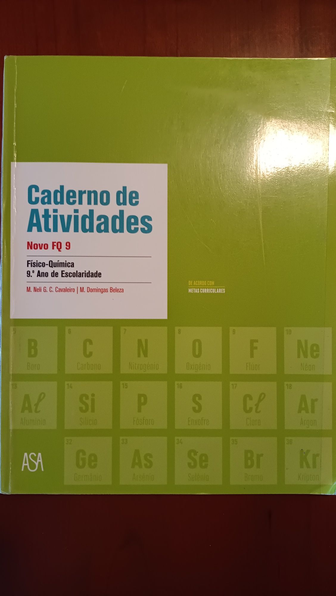 Caderno atividades FQ 9 ano