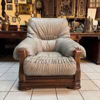 НОВОЕ Классическое кожаное кресло шкіряне крісло Мебель из Голландии