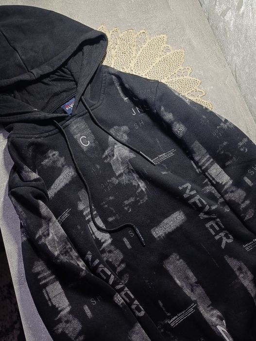 Мужская тёплая кофта. Мужской худи Турция ELVIS. Размер: M