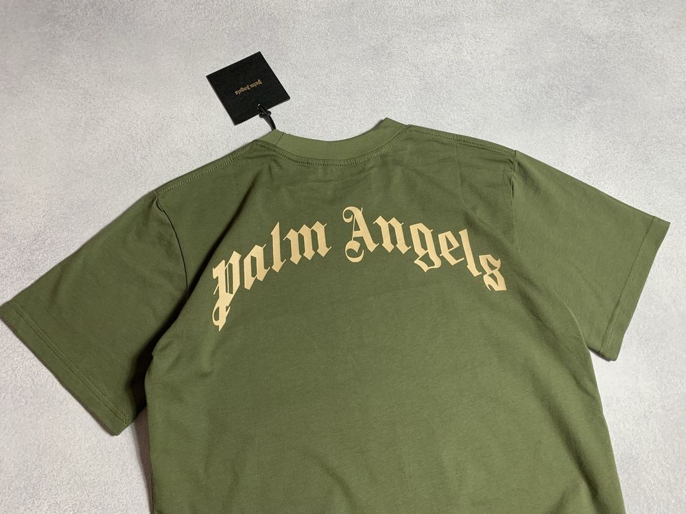 Футболка Palm Angels Bear Classic Tee Green/Brown