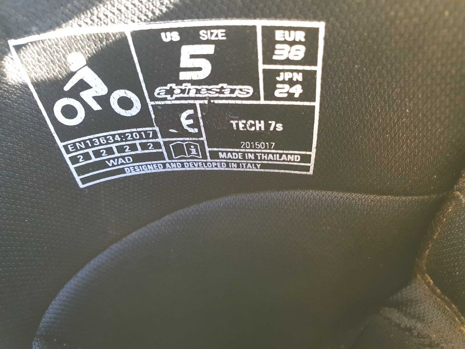 Alpinestars KTM Tech7s rozm 38 cross , buty motocyklowe motocross