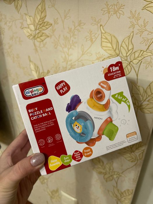 Бизикуб монтессори игрушка в машину