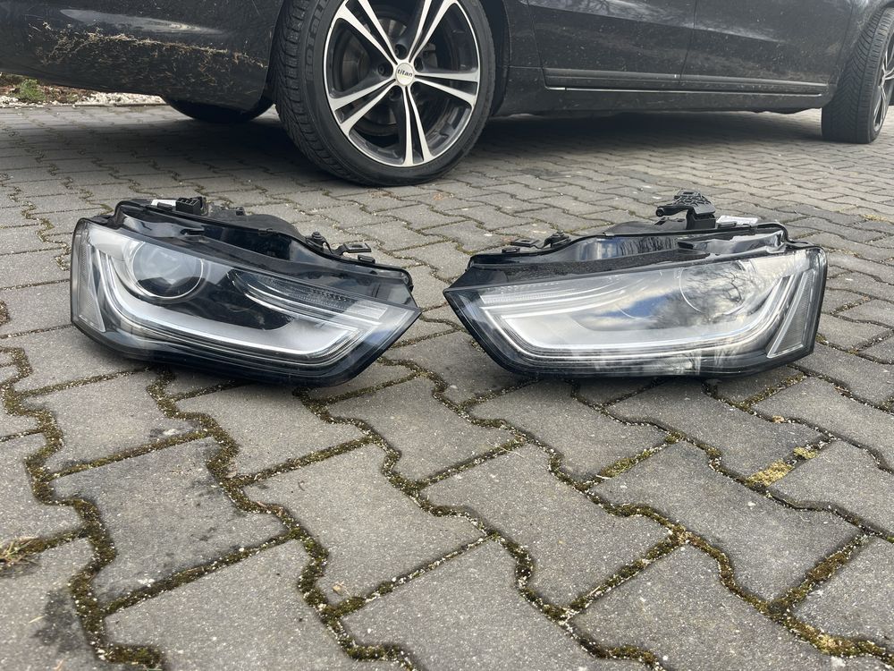 Lewa lampa przód bi xenon audi a4 b8 lift