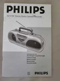 Instrukcja obsługi Philips AQ 5150 Stereo Radio