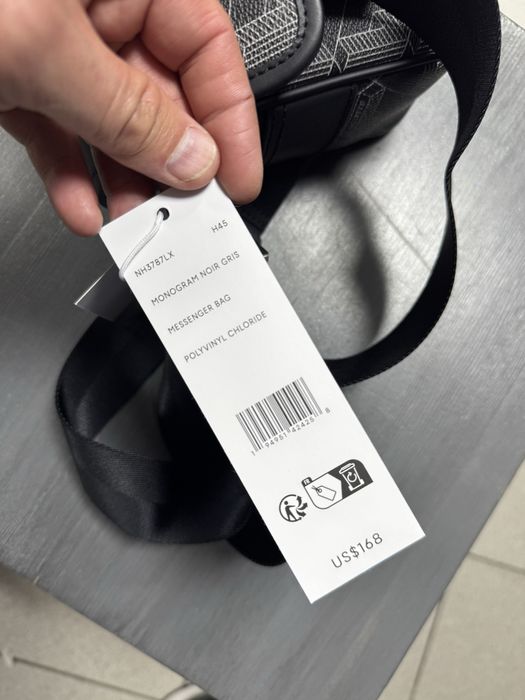 Сумка lacoste The Blend Clip Flap Satchel monogram оригінал