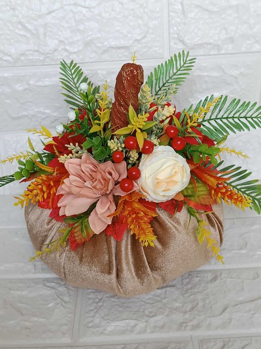 Гарбуз декоративний, тиква, осінній гарбуз, подарунок до свята осені