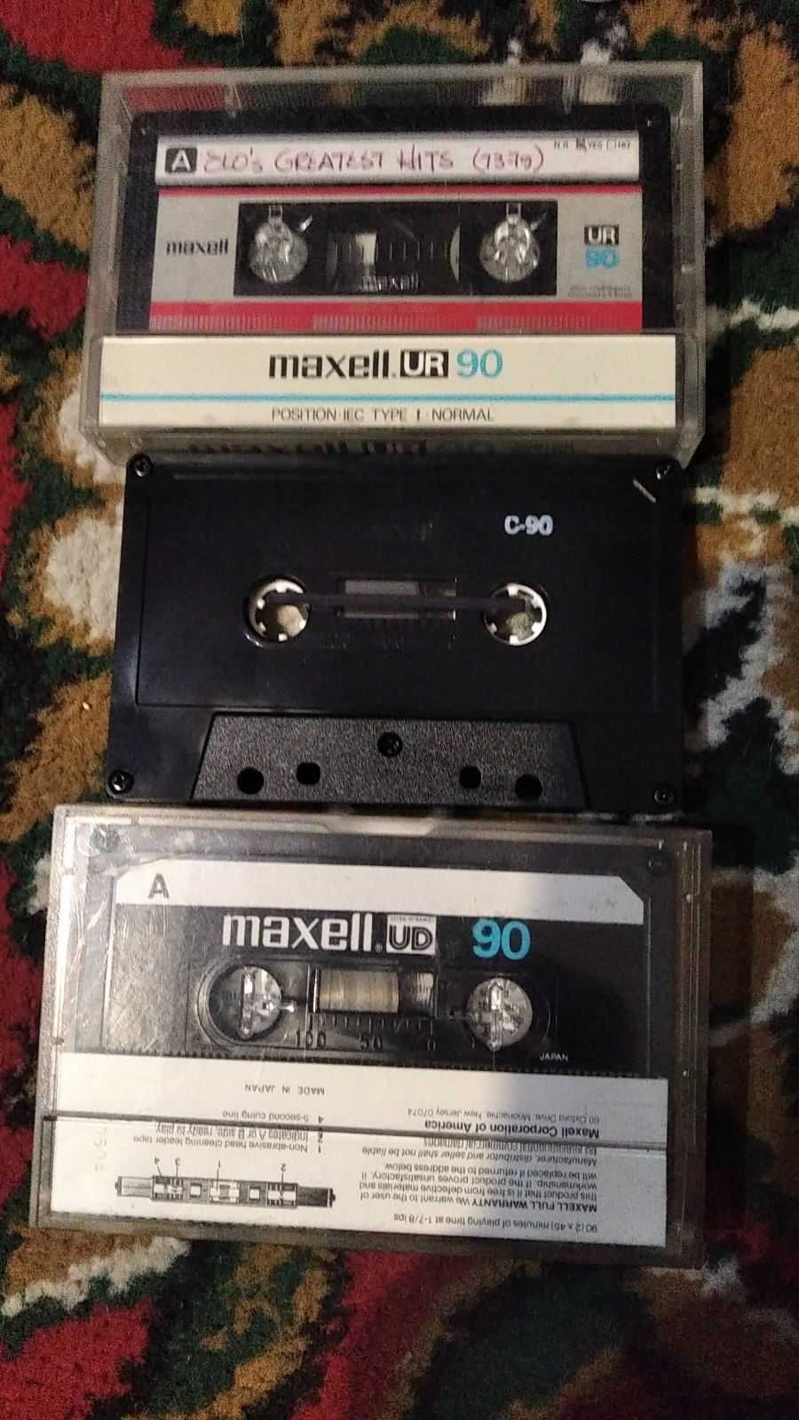 Новенькі Maxell C-90 Duplicator series аудіо касети