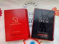 2 sztuki!!! YSL Black Opium Over Red EDP i ARMANI Si Passione EDP NOWE