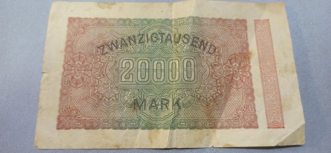Banknot 20 tys. Marek