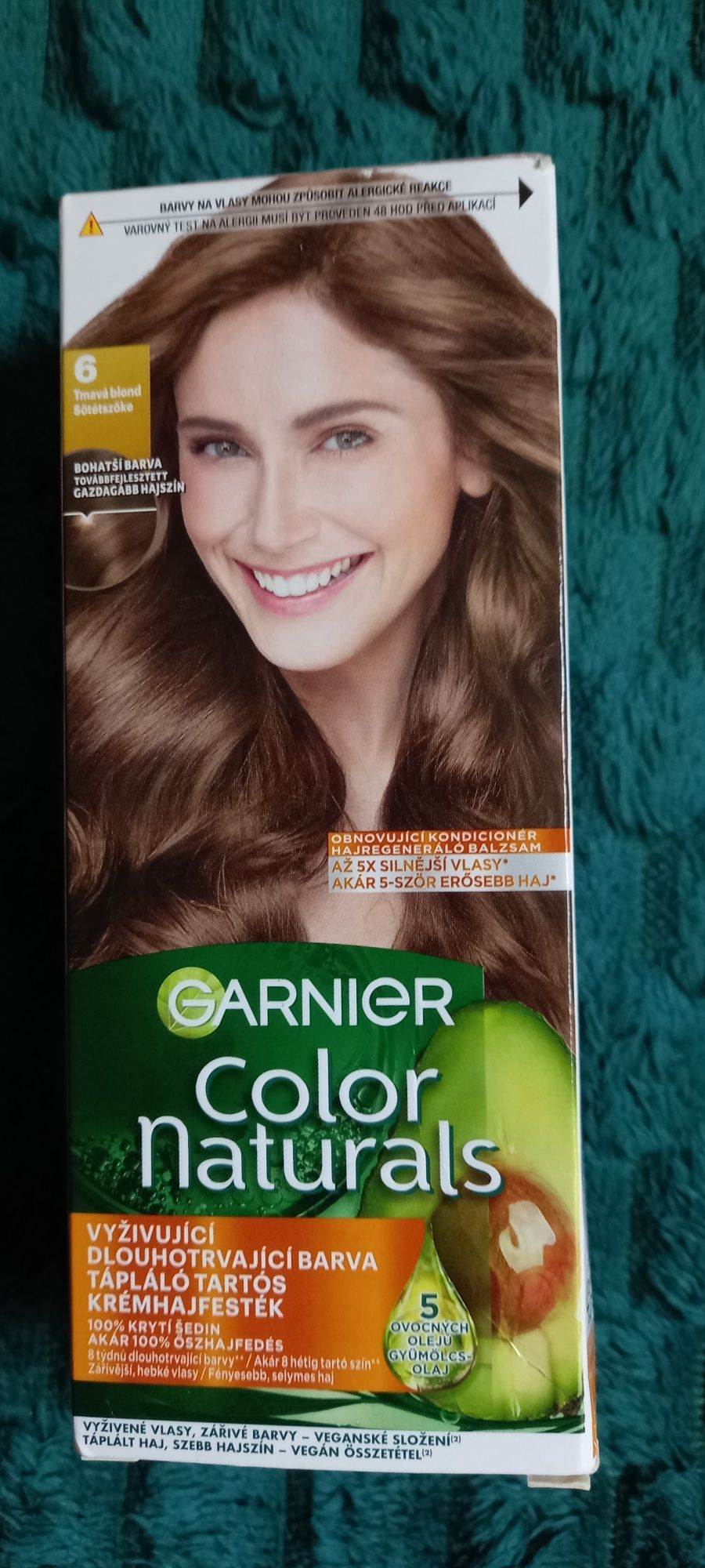 Farba do włosów Garnier  nowa ciemny blond