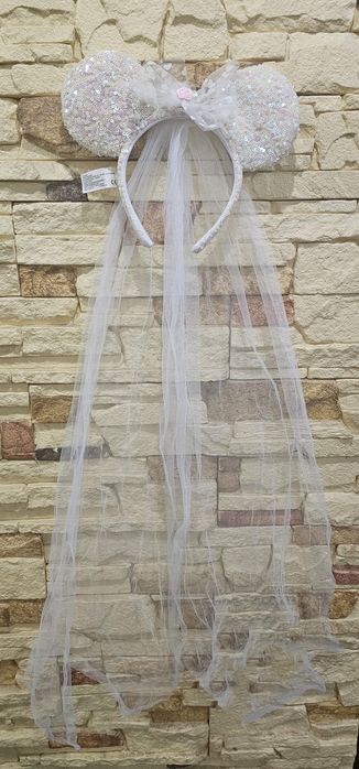 Девичник,фата для невесты,bride to be,ушки микки,микки невеста