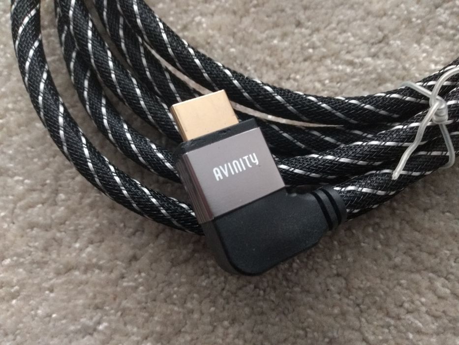 Kabel HDMI-HDMI kątowy przewód 3 m
