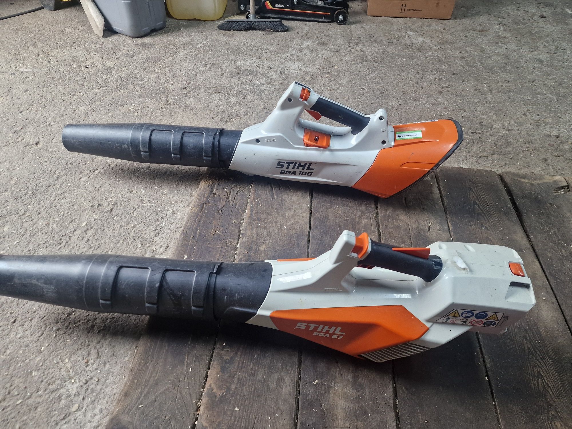 Dmuchawa stihl bga 100 bga 57