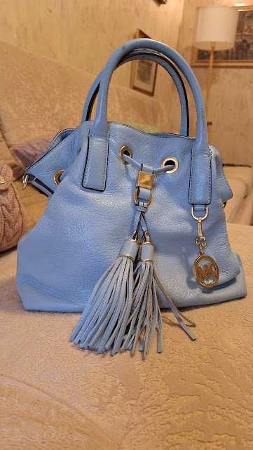 шкіряна шкіряна сумка MICHAEL KORS Camden L