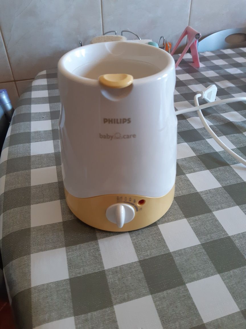 Aquecedor biberão philips c/ adaptador isqueiro automóvel