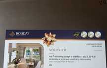 Voucher holiday resort spa