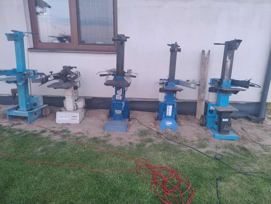 Łuparka pionowa do drewna 6 8 10 12 ton łupiarka