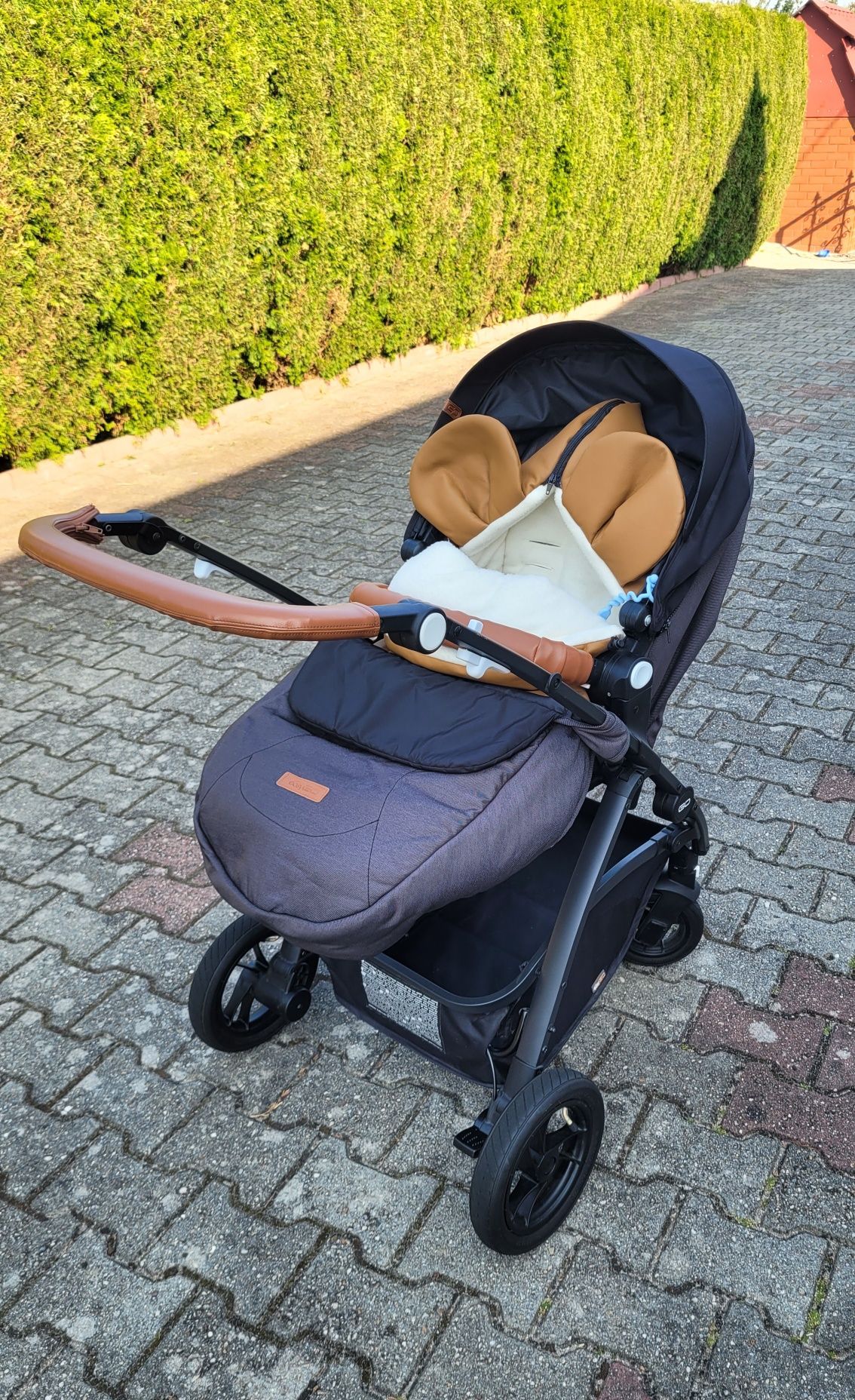 Wózek dziecięcy spacerówka + nosidełko EasyGo Optimo