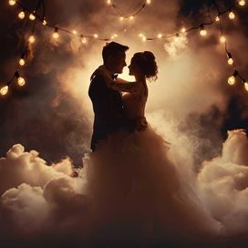 Ciężki dym | Pierwszy taniec w chmurach | Fotobudka 360 na wesele