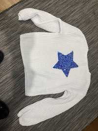 Sweter dla dziewczynki Star 134-140 cm h&m