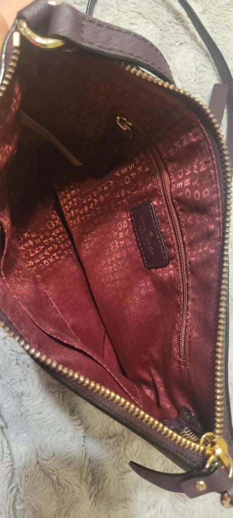 Nowa torebka Kate Spade przez ramię zapinana na zamek