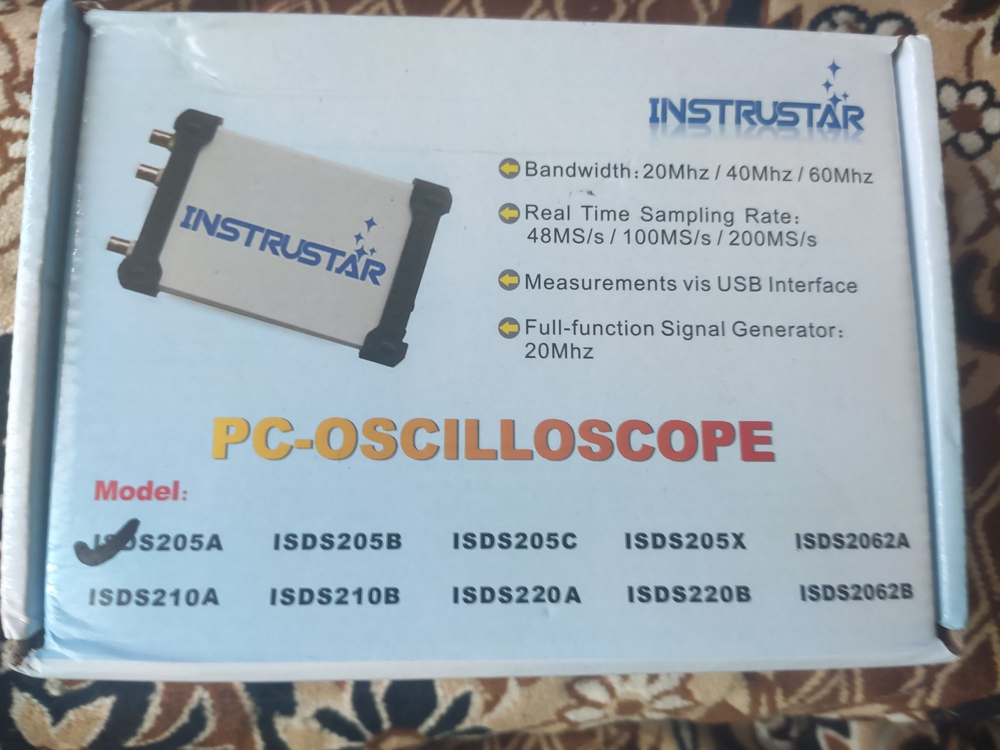 Осциллограф INSTRUSTAR