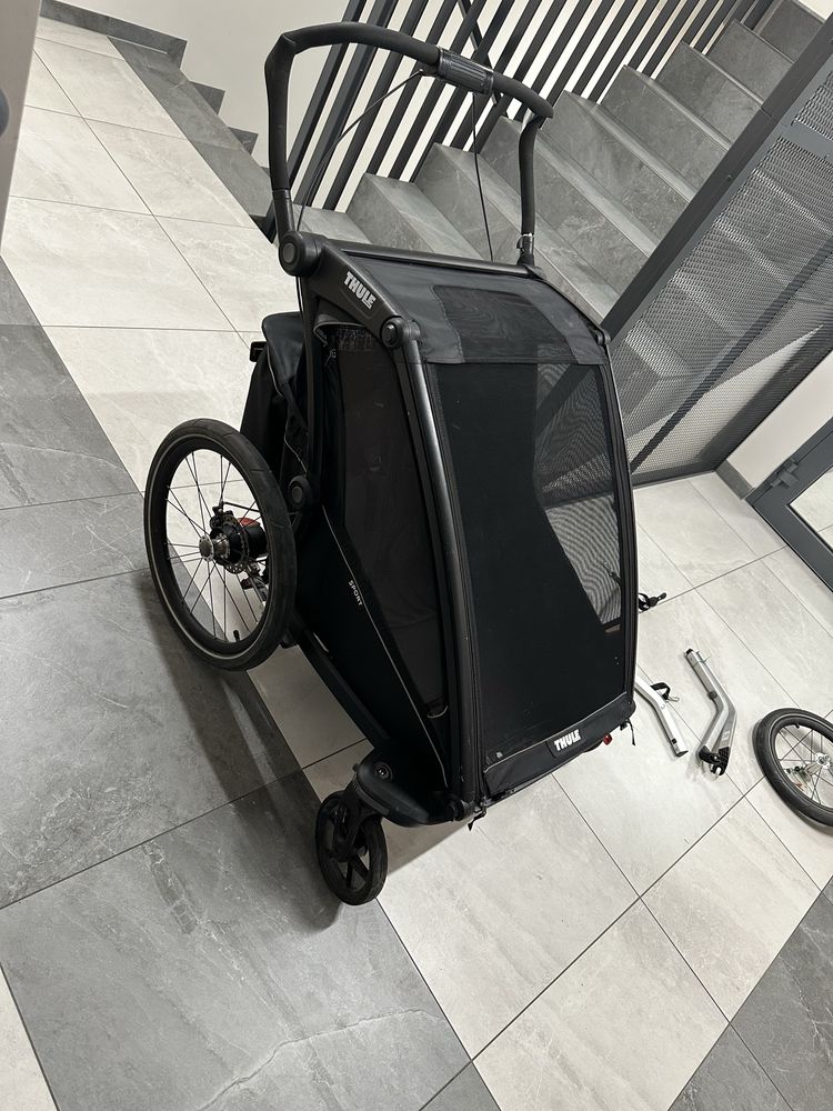 Thule Chariot Sport 2 - wielofuncyjny wózek (jogging, rower, spacer)