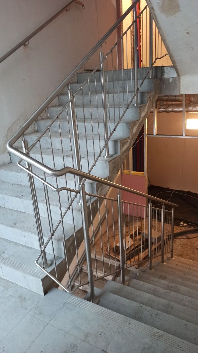 Balustrada nierdzewna inox.