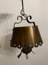 Lampa miedziana kuta