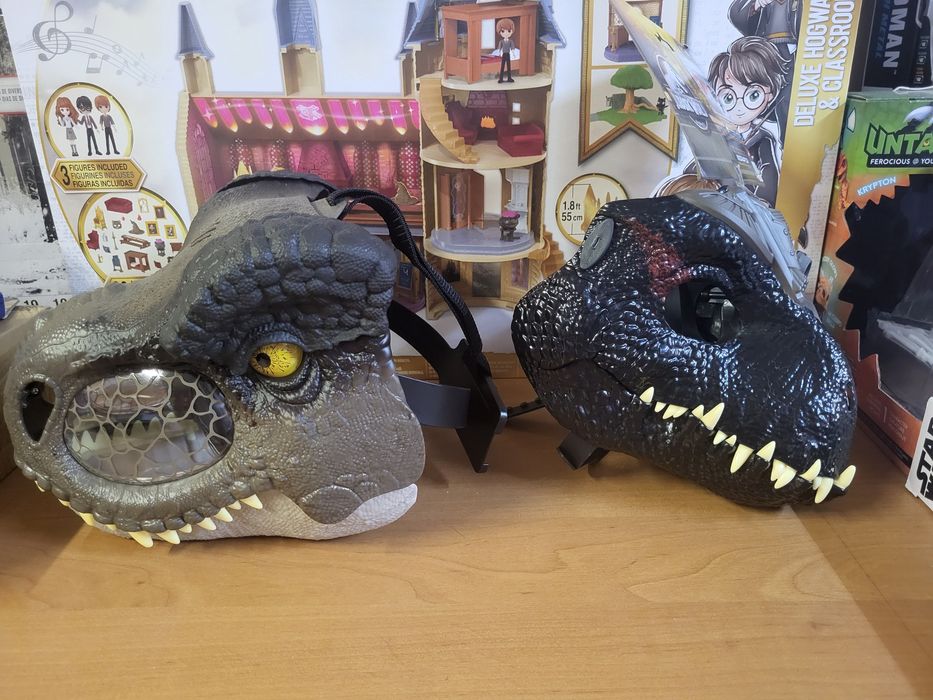 Маска Динозавр Тираннозавр Рекс звук Jurassic World Mask