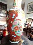jarrao chines pintura manual  em relevo