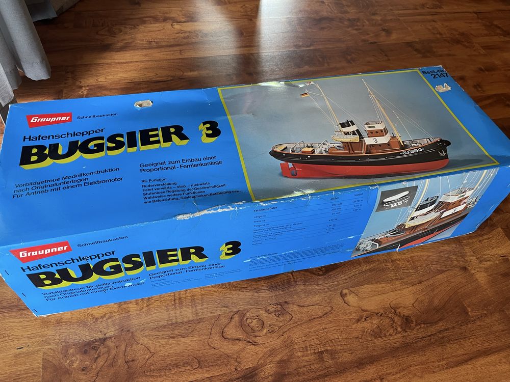 Model RC Bugsier 3 skala 1:33 – zestaw do budowy (Graupner 2147)