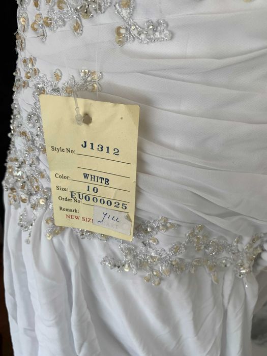 Nowa biała suknia ślubna Maggie Sottero 40 L na ślub w plenerze plaży