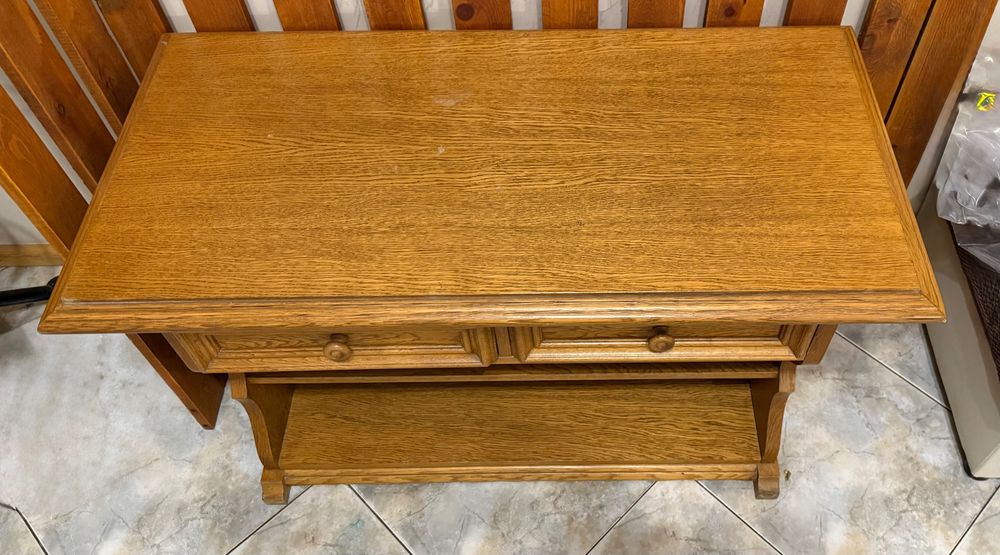 Szafka drewniana pod telewizor