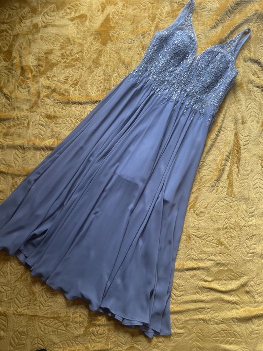 SWING VIP szara balowa suknia Idealna 40