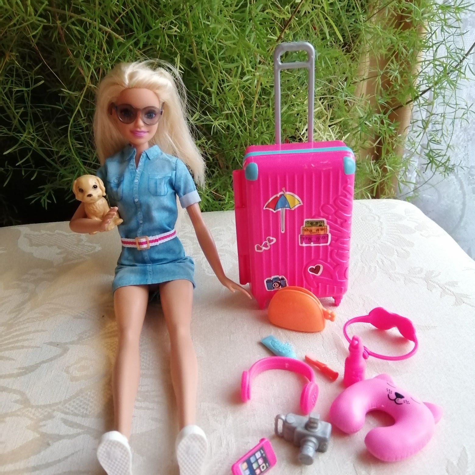 Barbie w podróży jak nowa Mattel