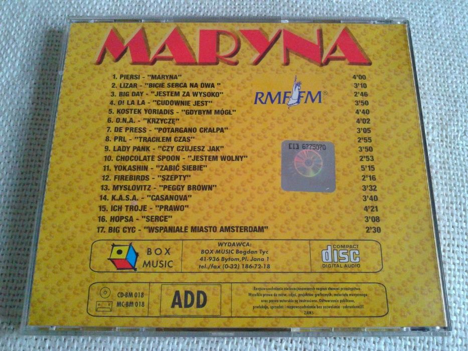 Maryna        CD